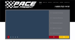 Desktop Screenshot of paceairfreight.com